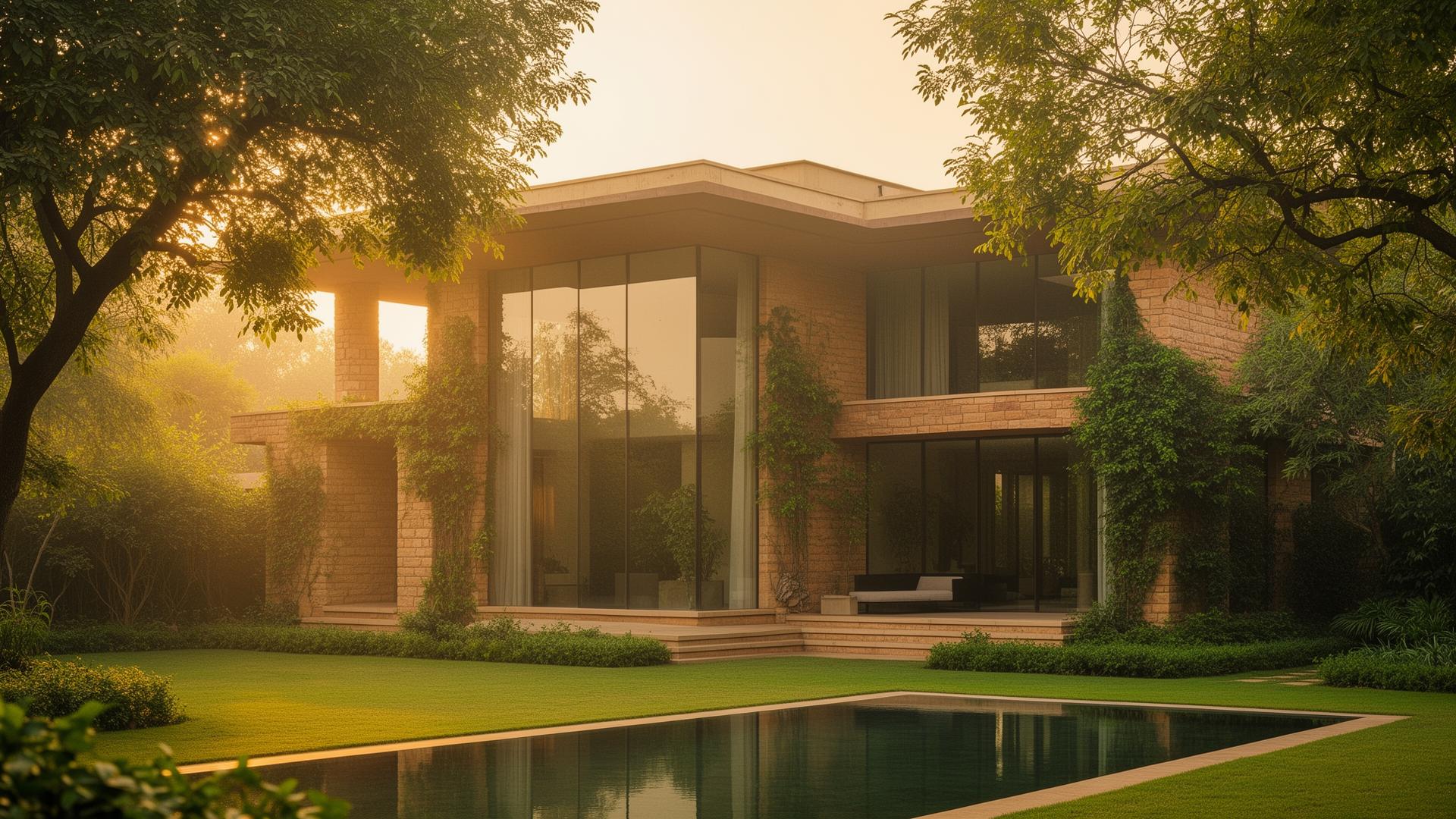 Luxury contemporary villa in Ahmedabad designed by Studio Aakruti